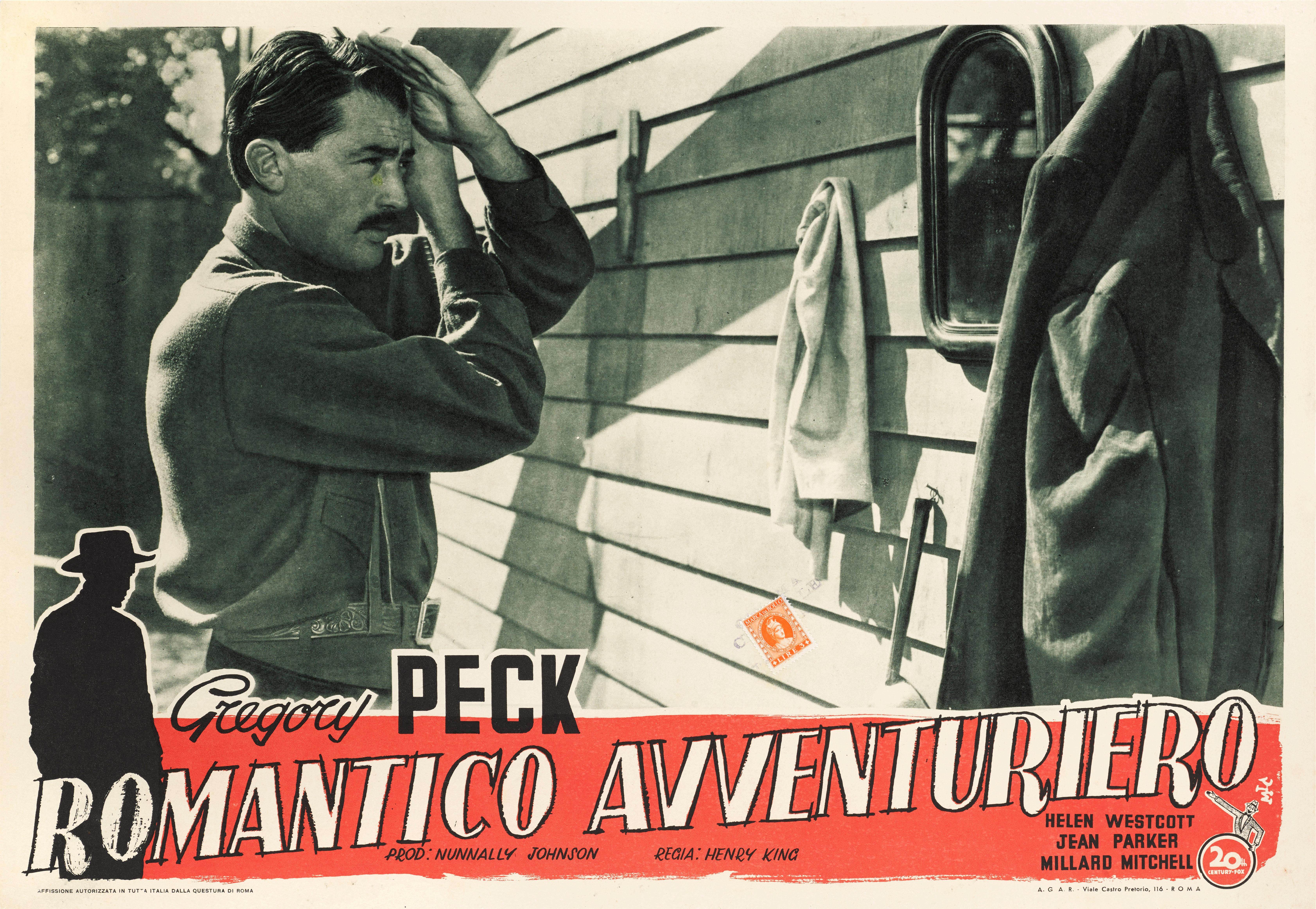 Affiche originale italienne pour The Gunfighter 1950.
Ce western a été réalisé par Henry King et met en vedette Gregory Peck et Helen Westcott.
L'affiche est doublée de lin et en excellent état.
L'affiche a un dos en lin et sera expédiée roulée dans