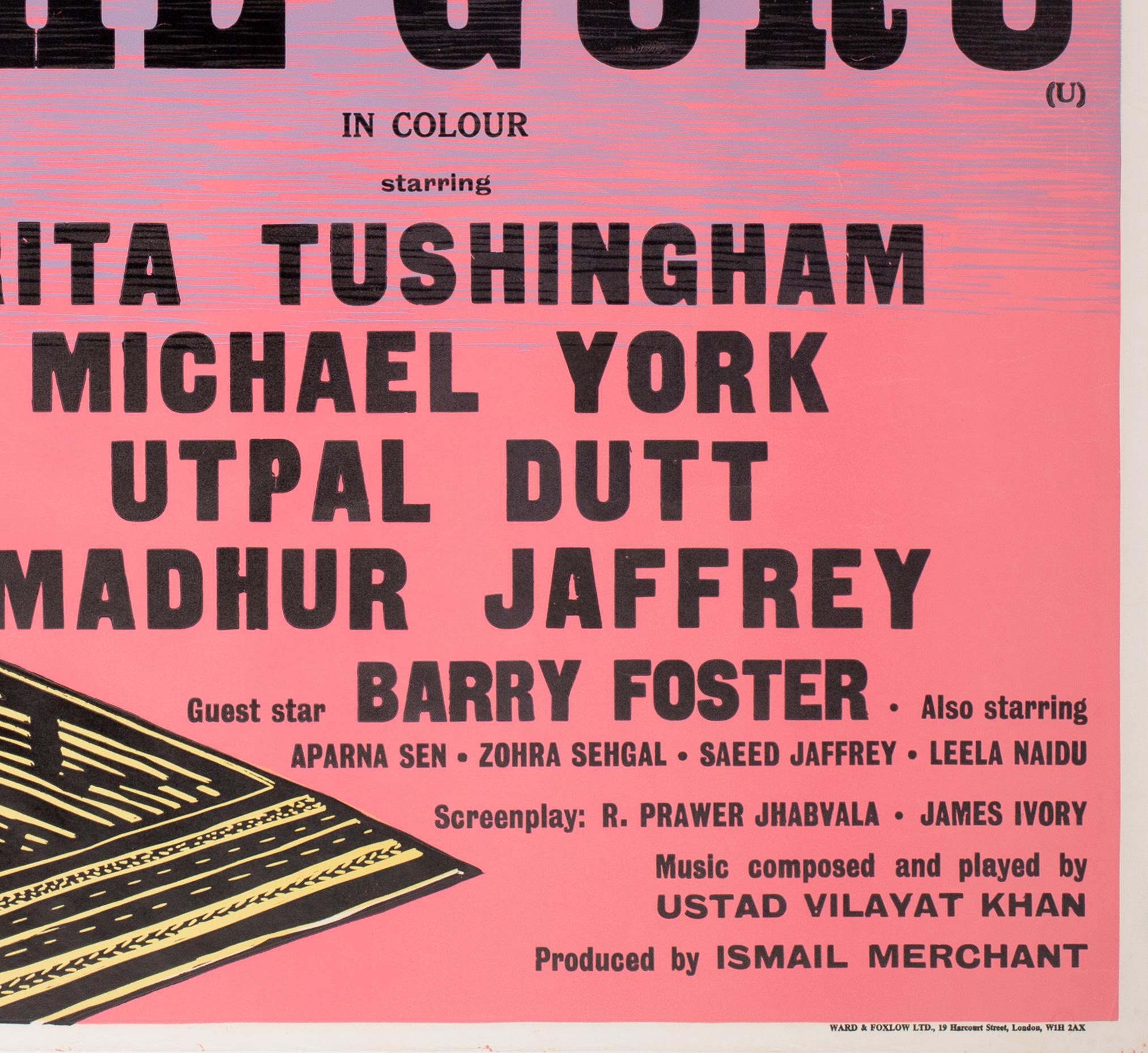 20th Century The Guru 1969 Academy Cinema UK Quad Film Poster, Strausfeld