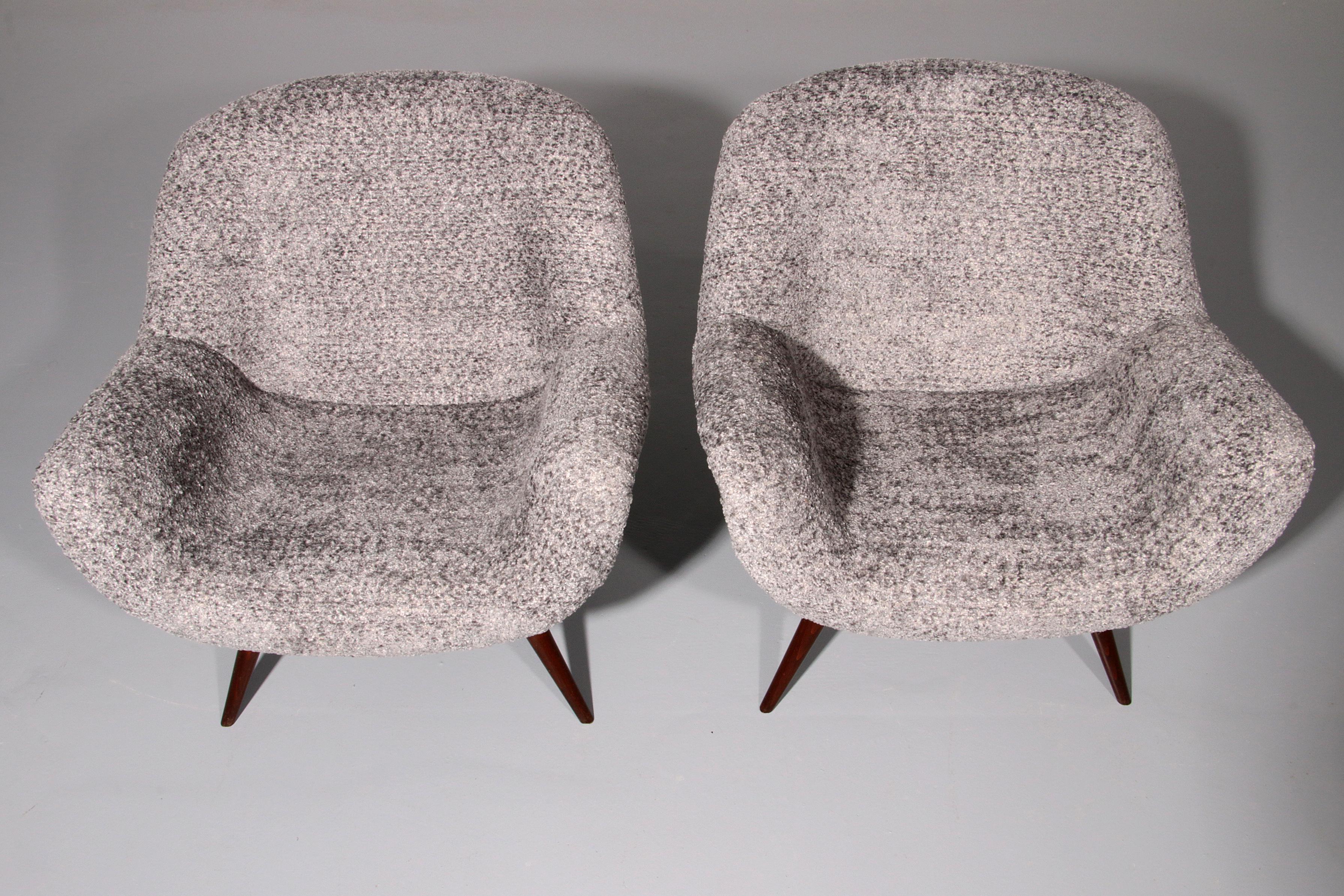 Der Gustav Bergmann Sessel aus Lippe Deutschland 1960 im Angebot 2