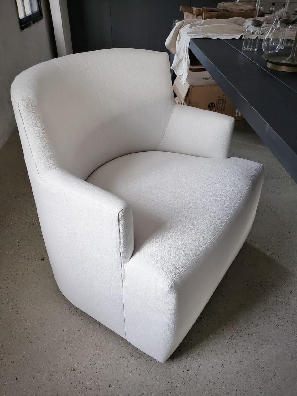Hamptons Custom Club Chair by Michael Del Piero  For Sale 1