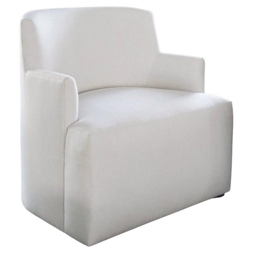 Hamptons Custom Club Chair by Michael Del Piero  For Sale