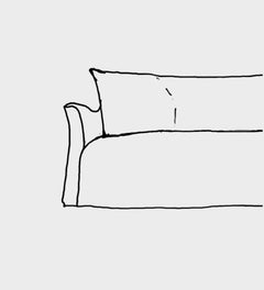 Il divano rivestito Hamptons di The Collection'S di Michael Del Piero