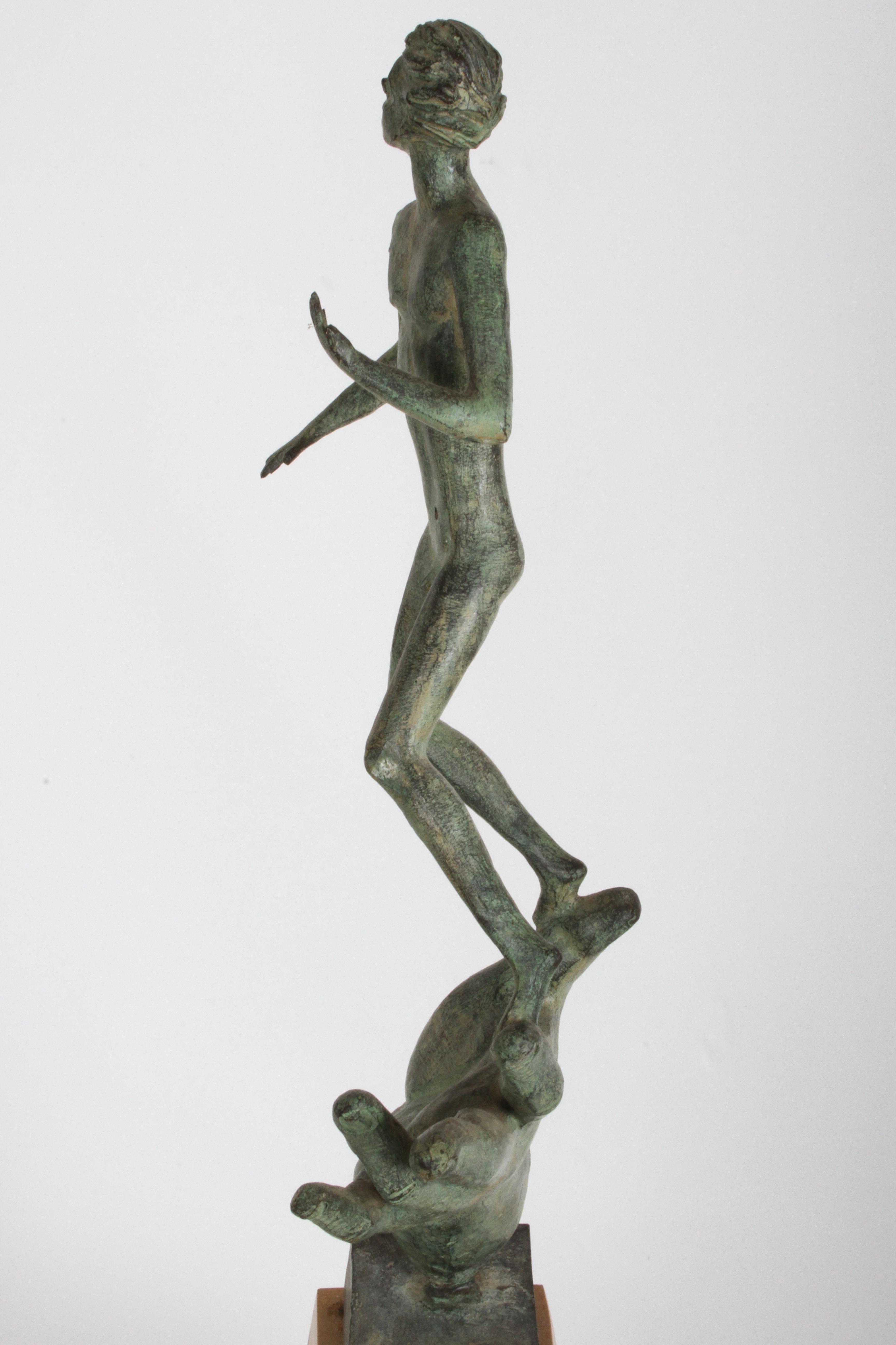  The Hand of God Bronze Sculpture After Carl Milles Sculptor  8