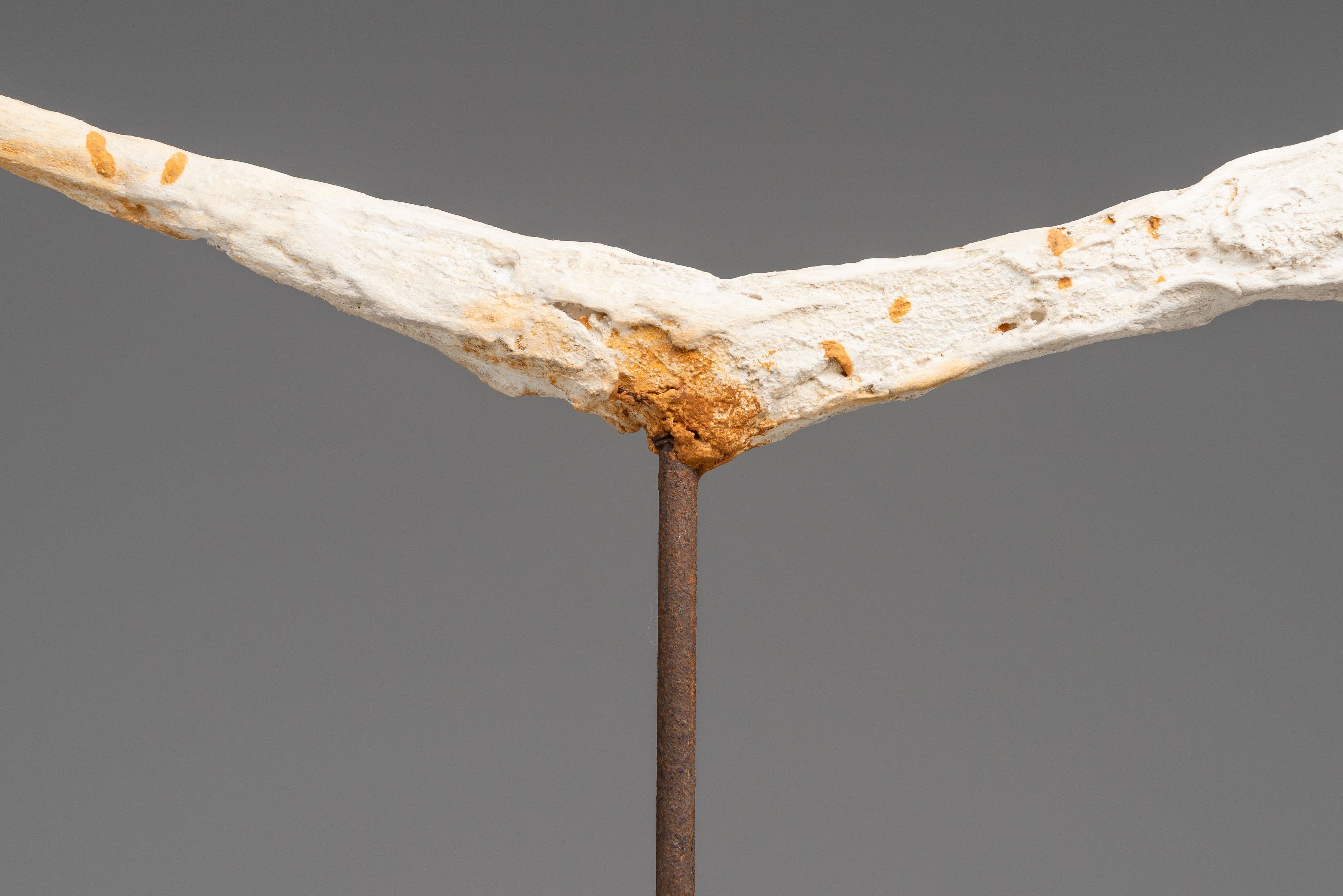 La mano escultura según Alberto Giacometti Francia Años 60 Hierro en venta