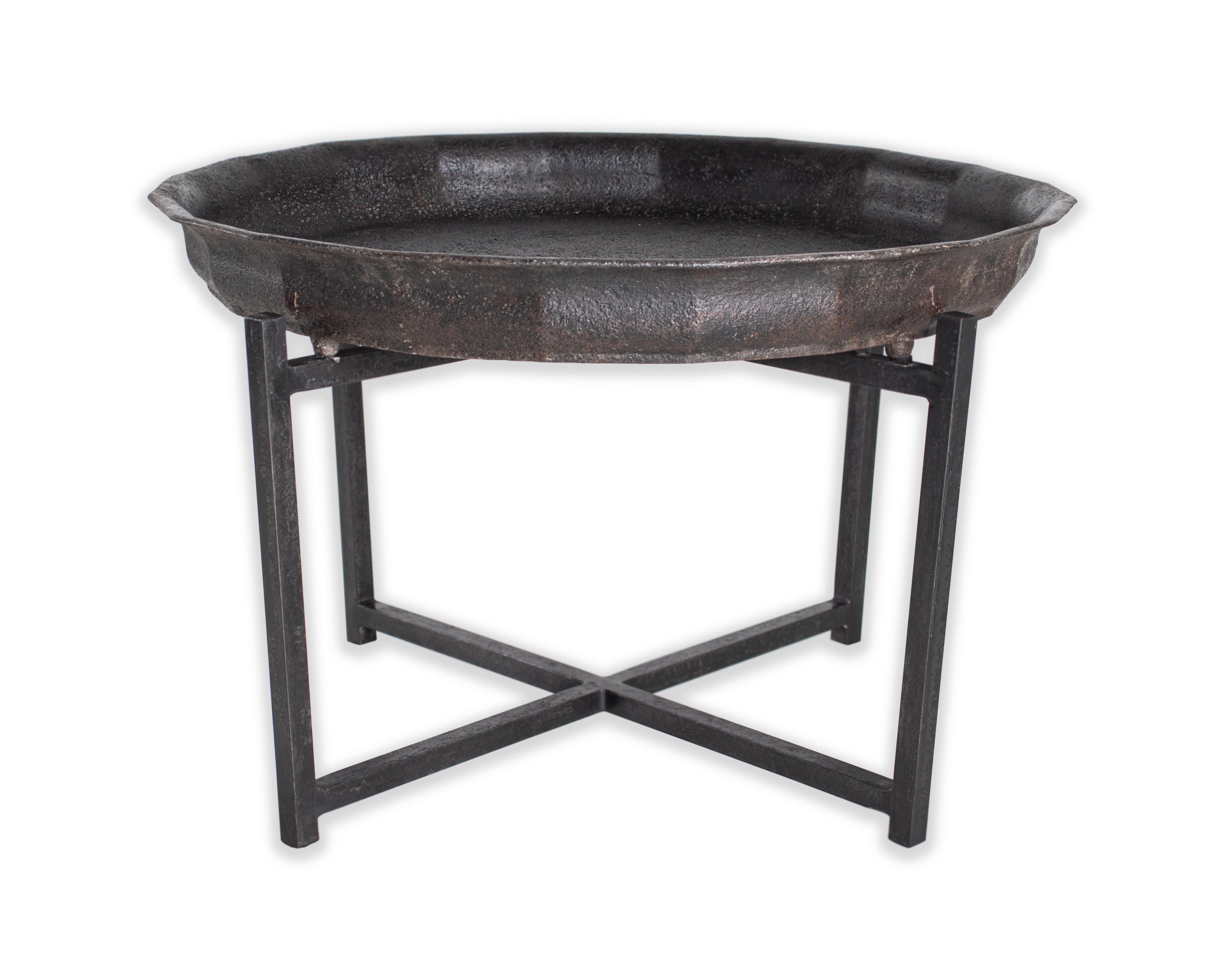 North American Harn, Cast Iron Plateau on Stand For Sale