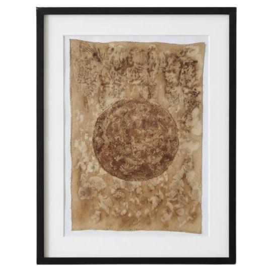 THE HEART OF THE EARTH (17) – Plant-Dyed Botanical Art on Cotton Canvas