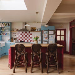 The Heart Rattan Counter Stool