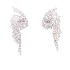 YESSAYAN Helix Diamond Statement Earrings