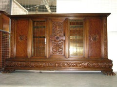 The Heraldic Library on Lion's Paws, Neo-Renaissance Style