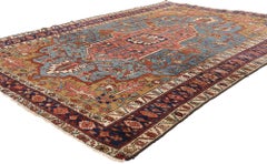 The Heritage Axis: Early 20th Century Persian Serapi Masterpiece of Distinction