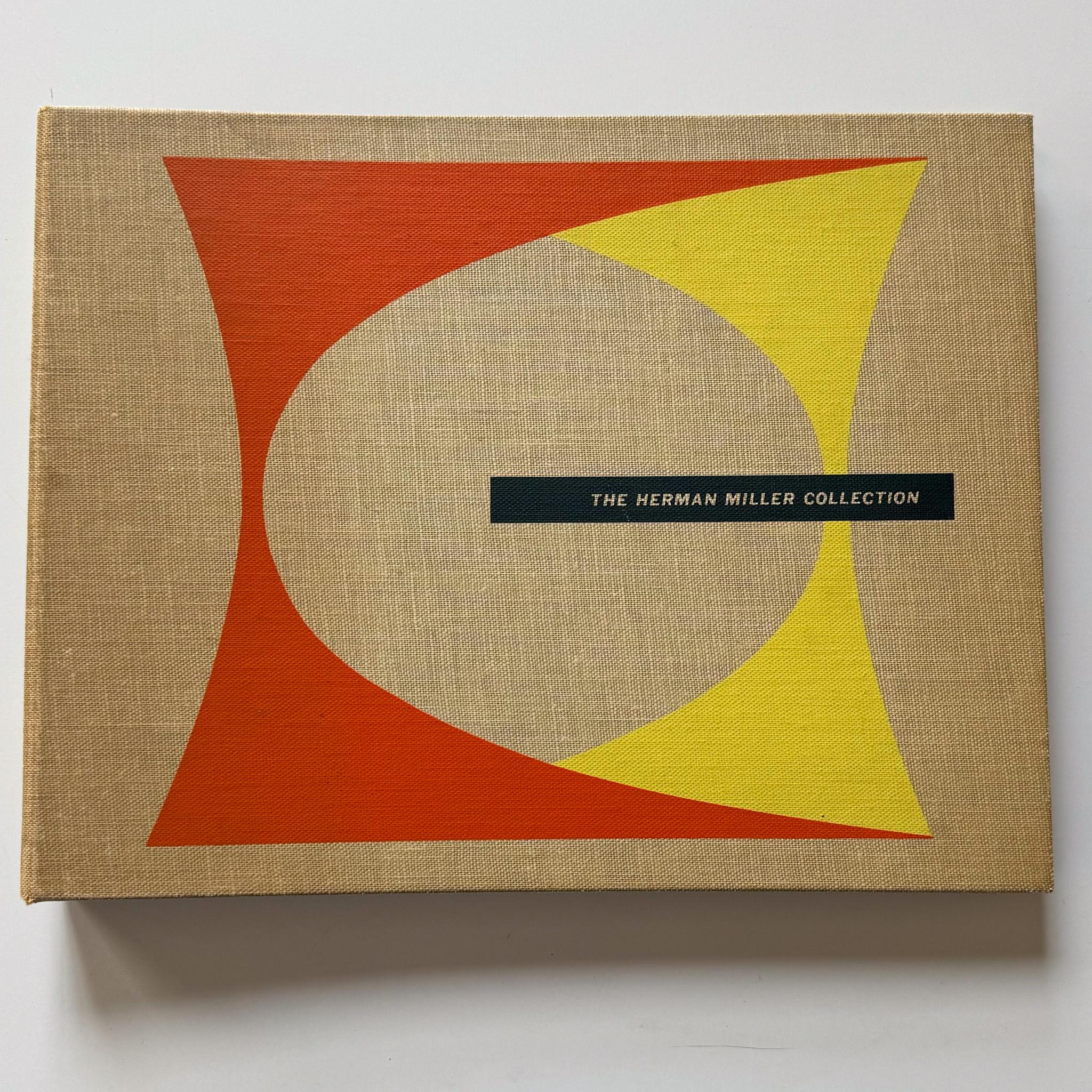 First edition ring-binder catalog of the Herman Miller Collection, showcasing the designs of Charles (and Ray) Eames and George Nelson (and Associates). Published in 1955 by Herman Miller, Inc, with an introduction by George Nelson. Oblong 4to (9.5”