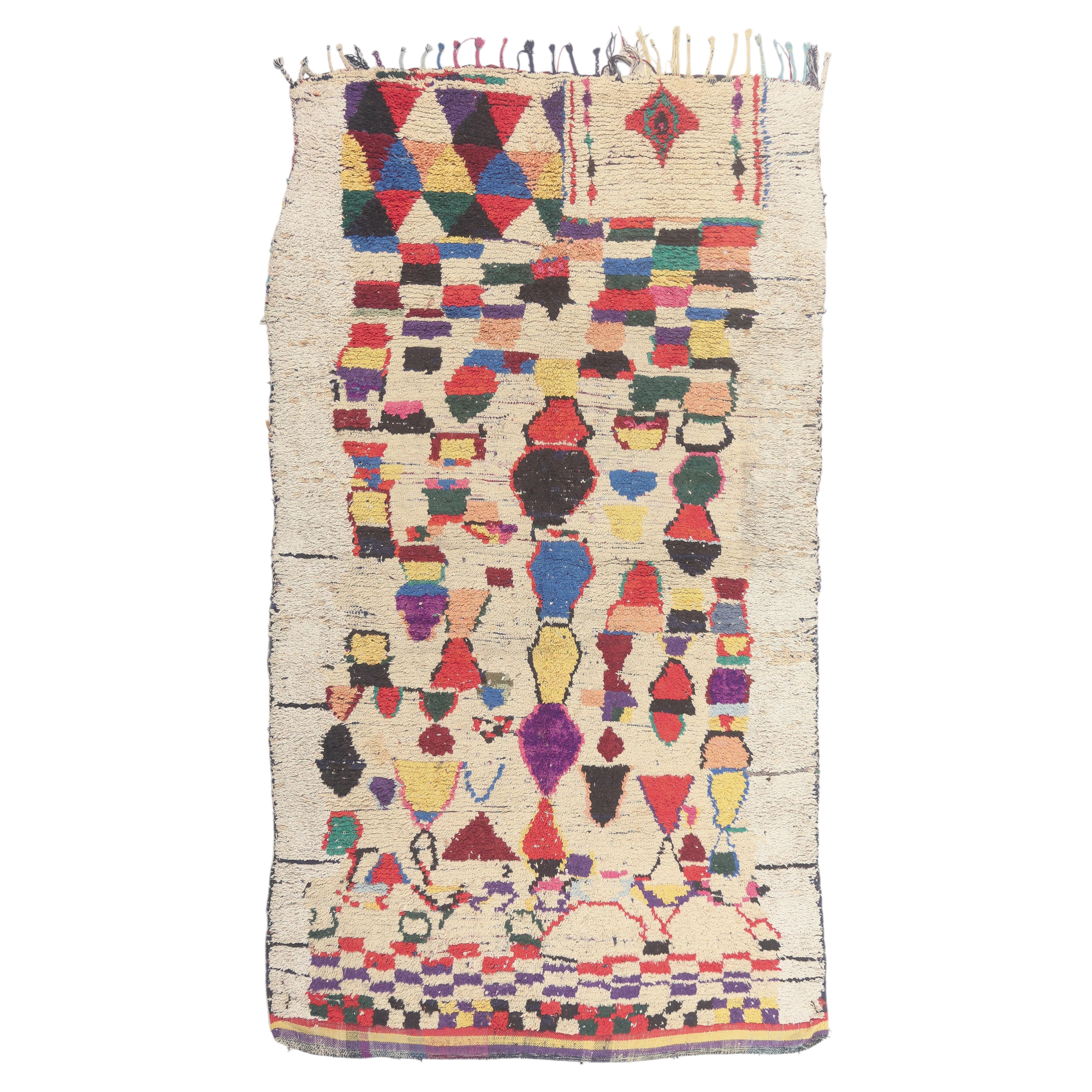 The High Atlas Legacy: A Vintage Azilal Moroccan Masterpiece of Tribal Elegance