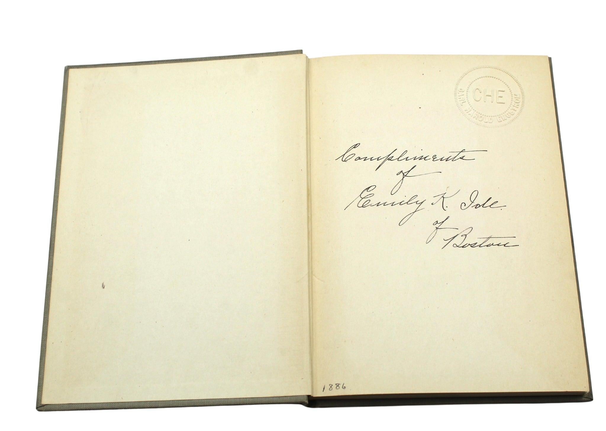Embossed The History and Significance of the American Flag, Signed by Emily Katherine Ide
