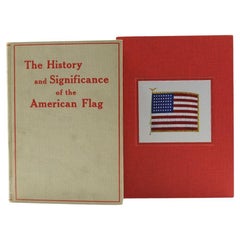 Antique The History and Significance of the American Flag, Signed by Emily Katherine Ide