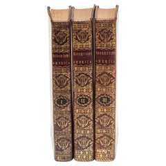 3 Vols. William Robertson. The History Of America