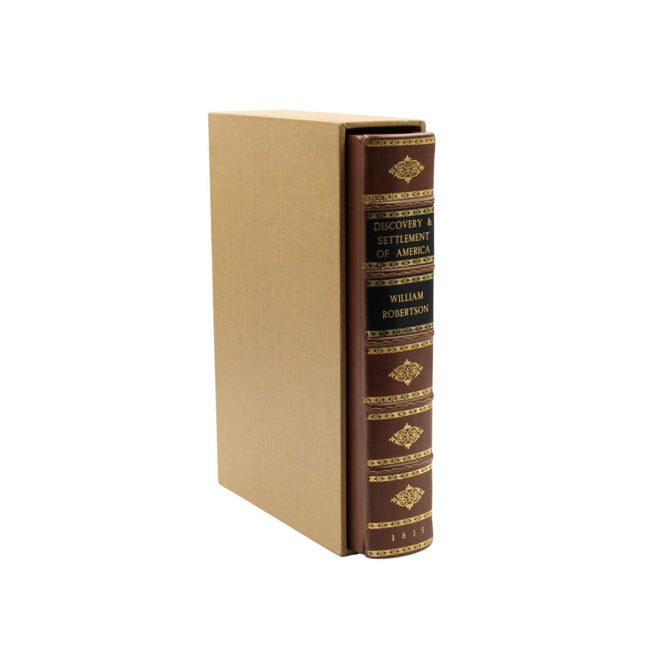 Storia della scoperta e della colonizzazione dell'America di W. Robertson, 1835 in vendita 5