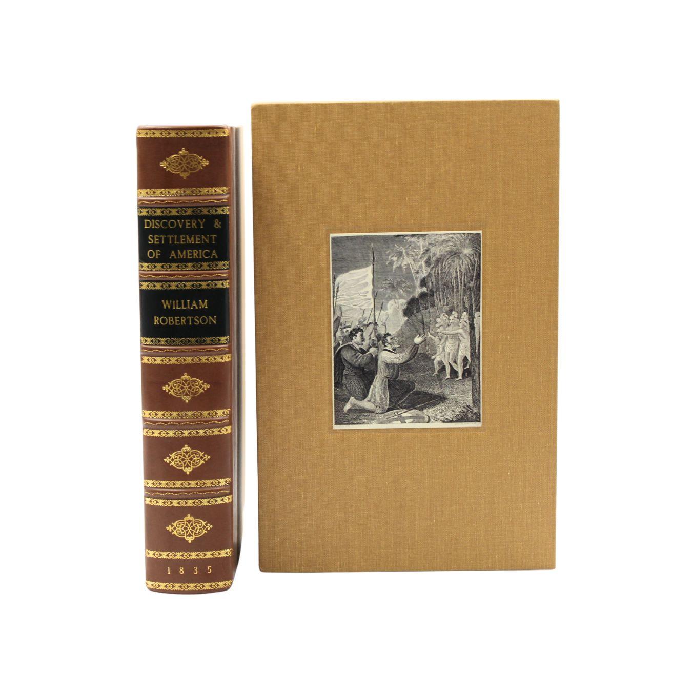 Primo vittoriano Storia della scoperta e della colonizzazione dell'America di W. Robertson, 1835 in vendita