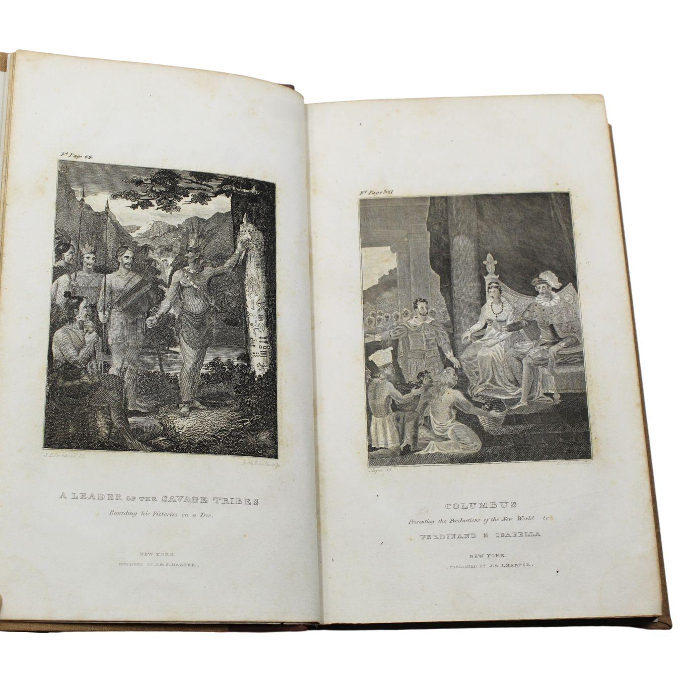 Storia della scoperta e della colonizzazione dell'America di W. Robertson, 1835 in vendita 1