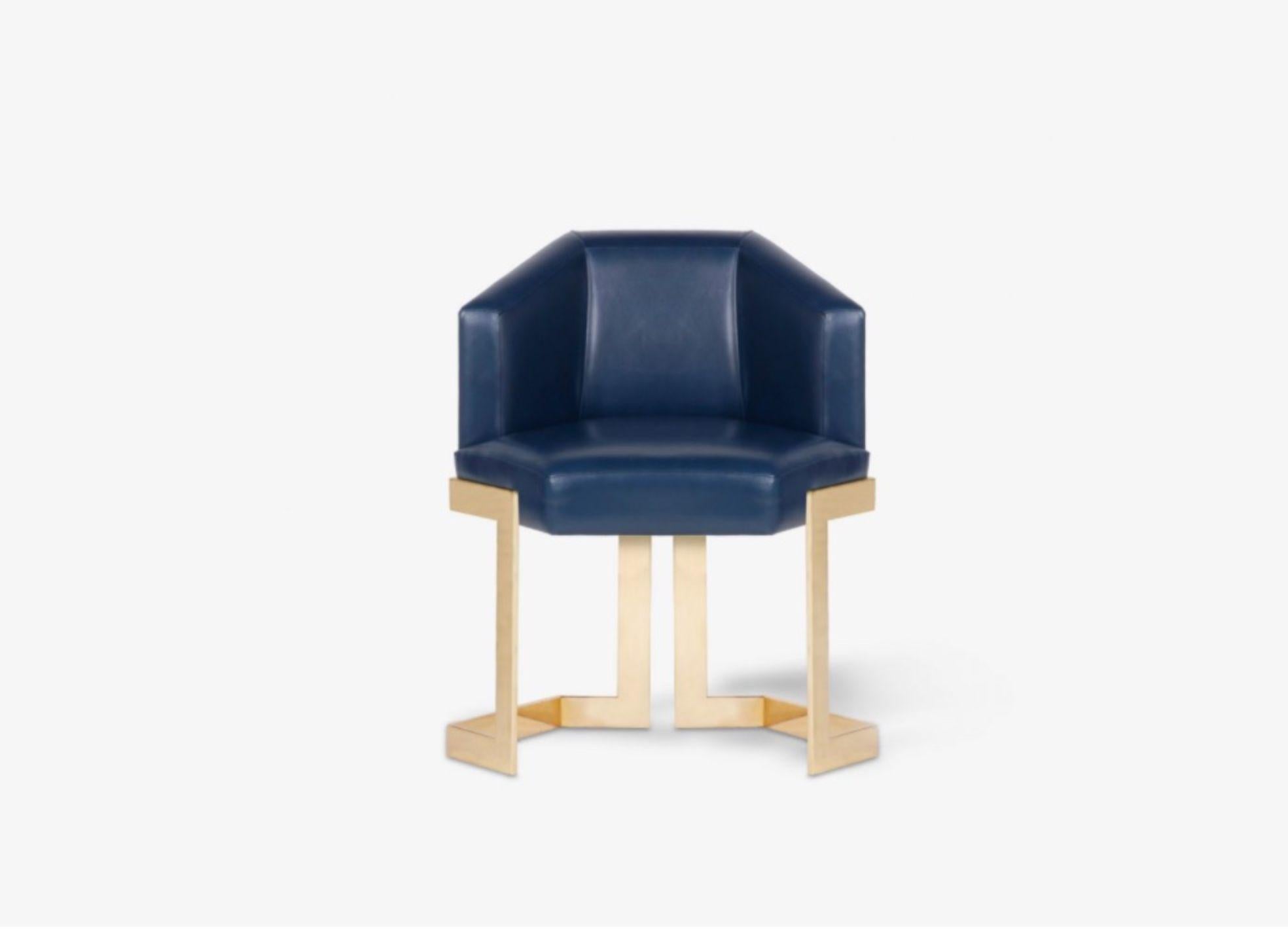 Brass The Hive Dining Chair, Royal Stranger For Sale