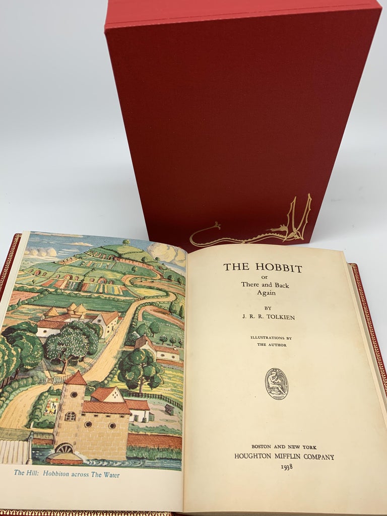 The Hobbit by J.R.R. Tolkien, First American Edition, 1938 at