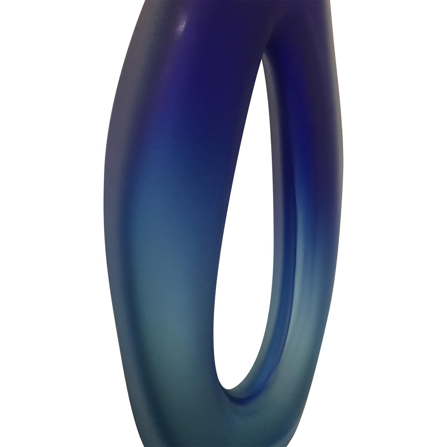 The Hole, Murano Glas Handgefertigte Vase Organische Form (Moderne) im Angebot
