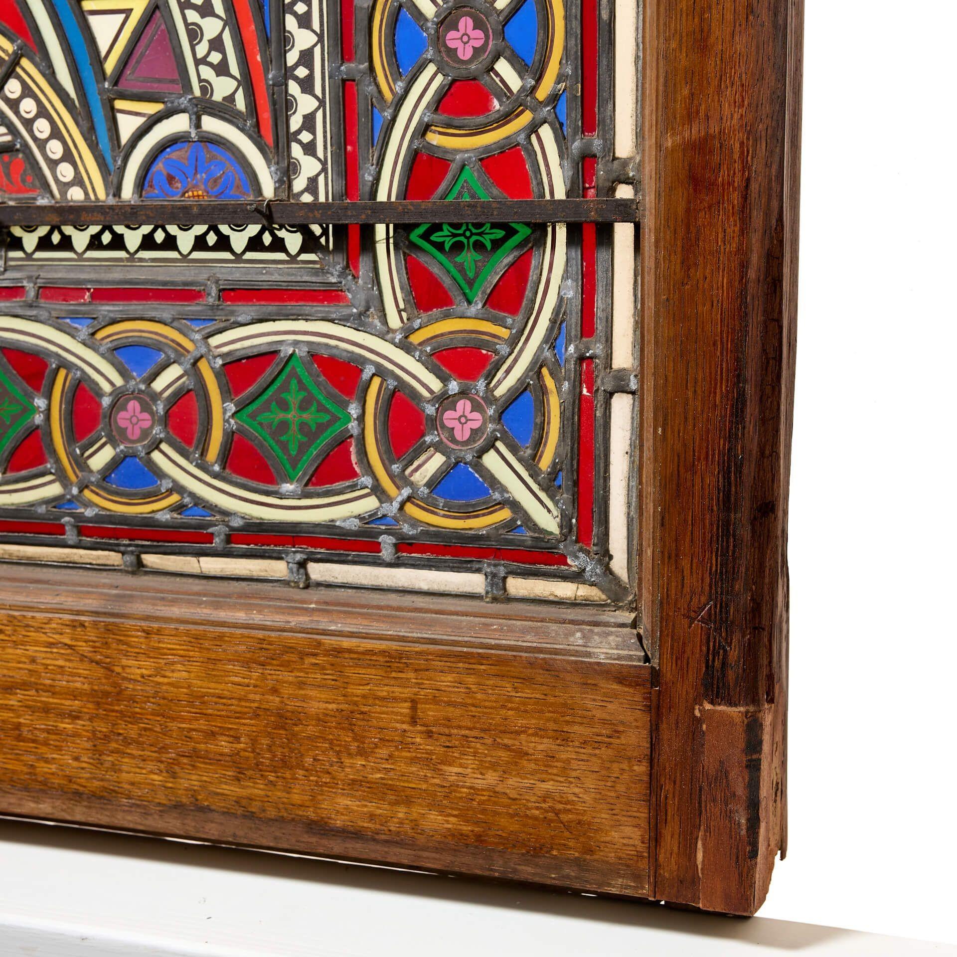 The Holkham Hall Stained Glass Window For Sale 2