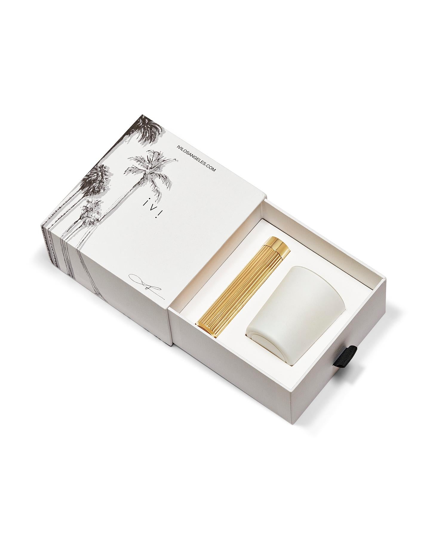 Gold Plated Matchbox Set In New Condition For Sale In Los Angeles, CA