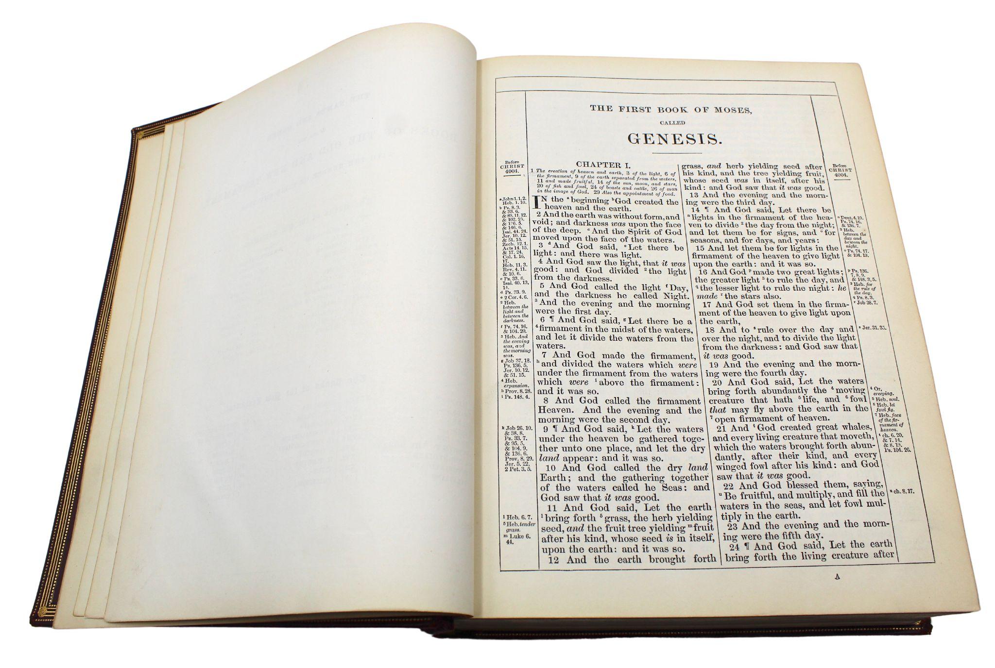 The Holy Bible, Containing the Old and New Testaments, 1887 For Sale 2