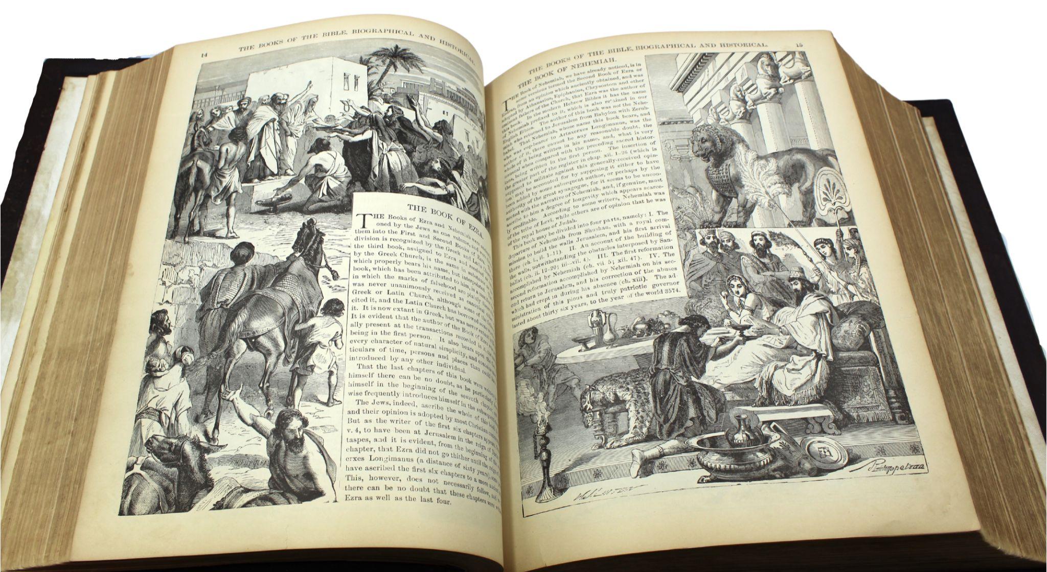 The Holy Bible, Containing the Old and New Testaments, Illustrated, 1882 3