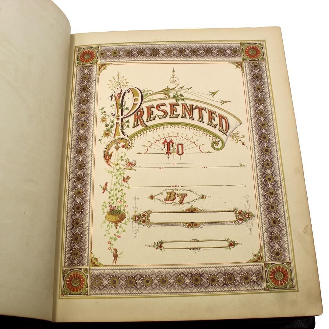 Late 19th Century The Holy Bible, Containing the Old and New Testaments, Illustrated, 1882