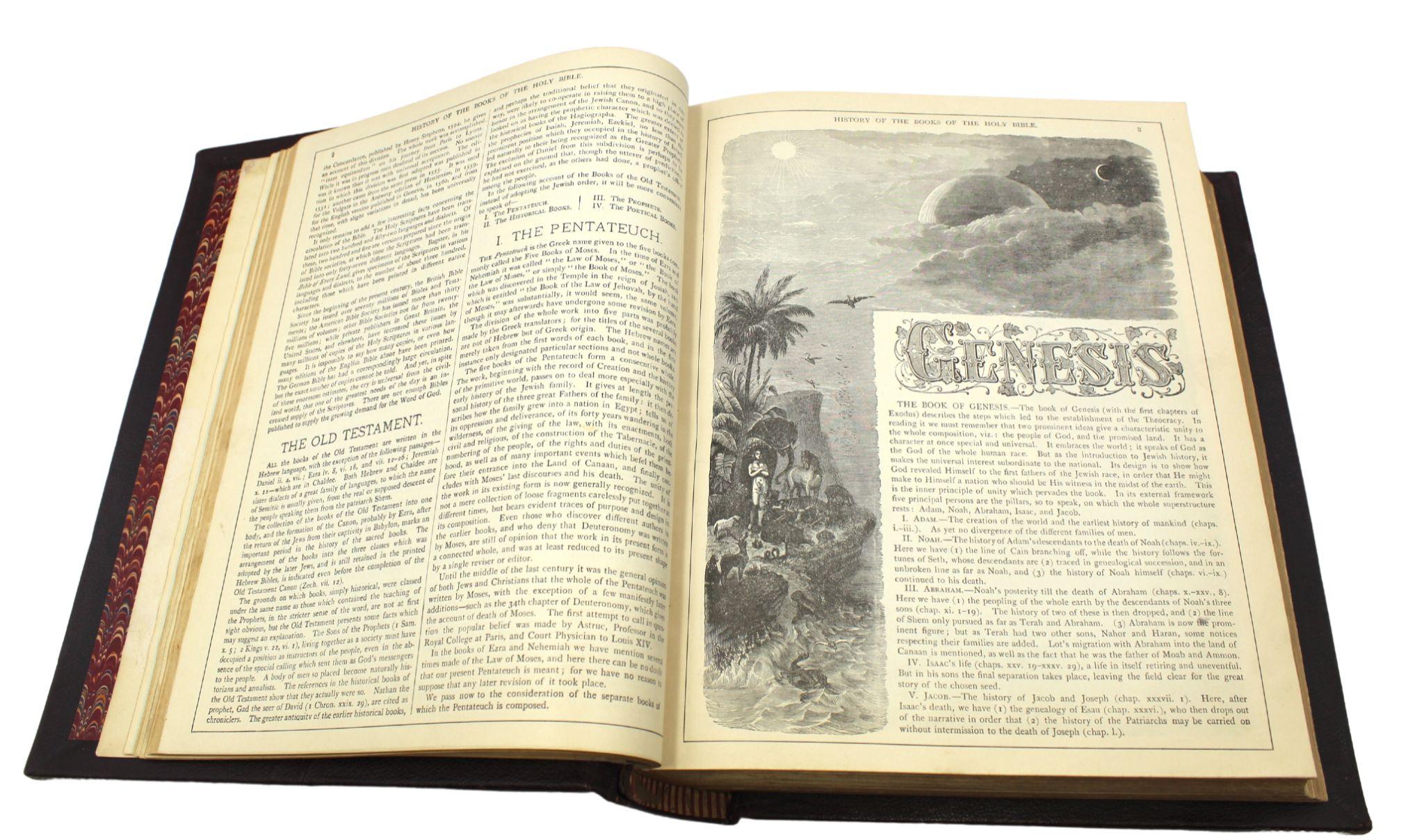 The Holy Bible, Containing the Old and New Testaments, Illustrated, 1885 6