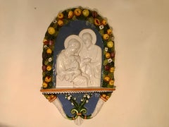 The Holy Family In Terracotta, Italy, circa 1900