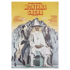 Retro The Holy Mountain 1974 German A1 Film Poster