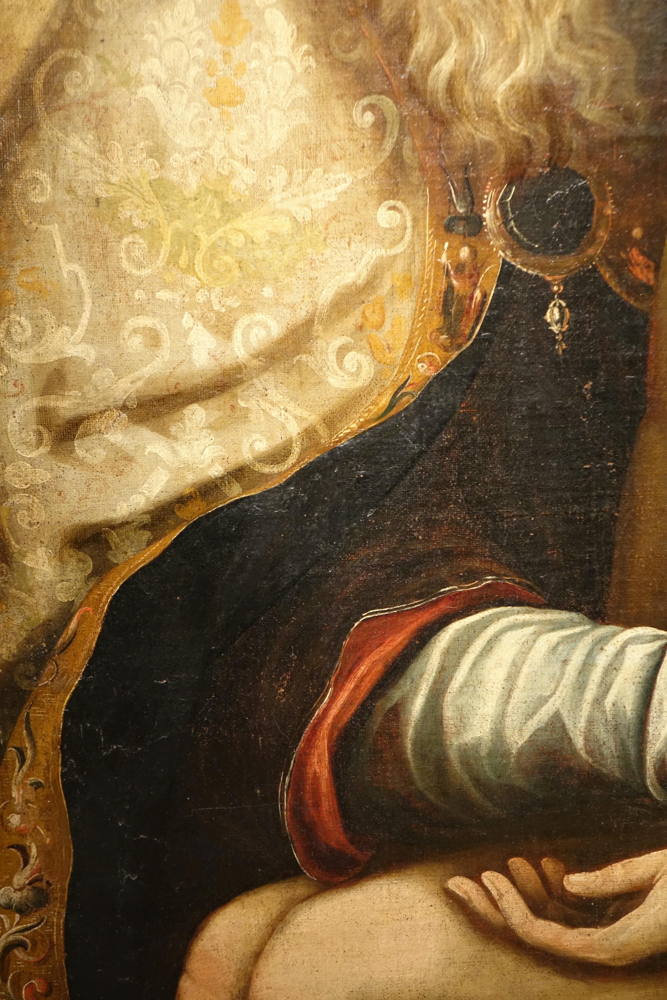 La Sainte Trinité, Espagne 17e siècle en vente 2
