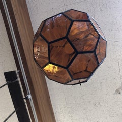 The Honeycomb Pendant by Marjorie Skouros Design