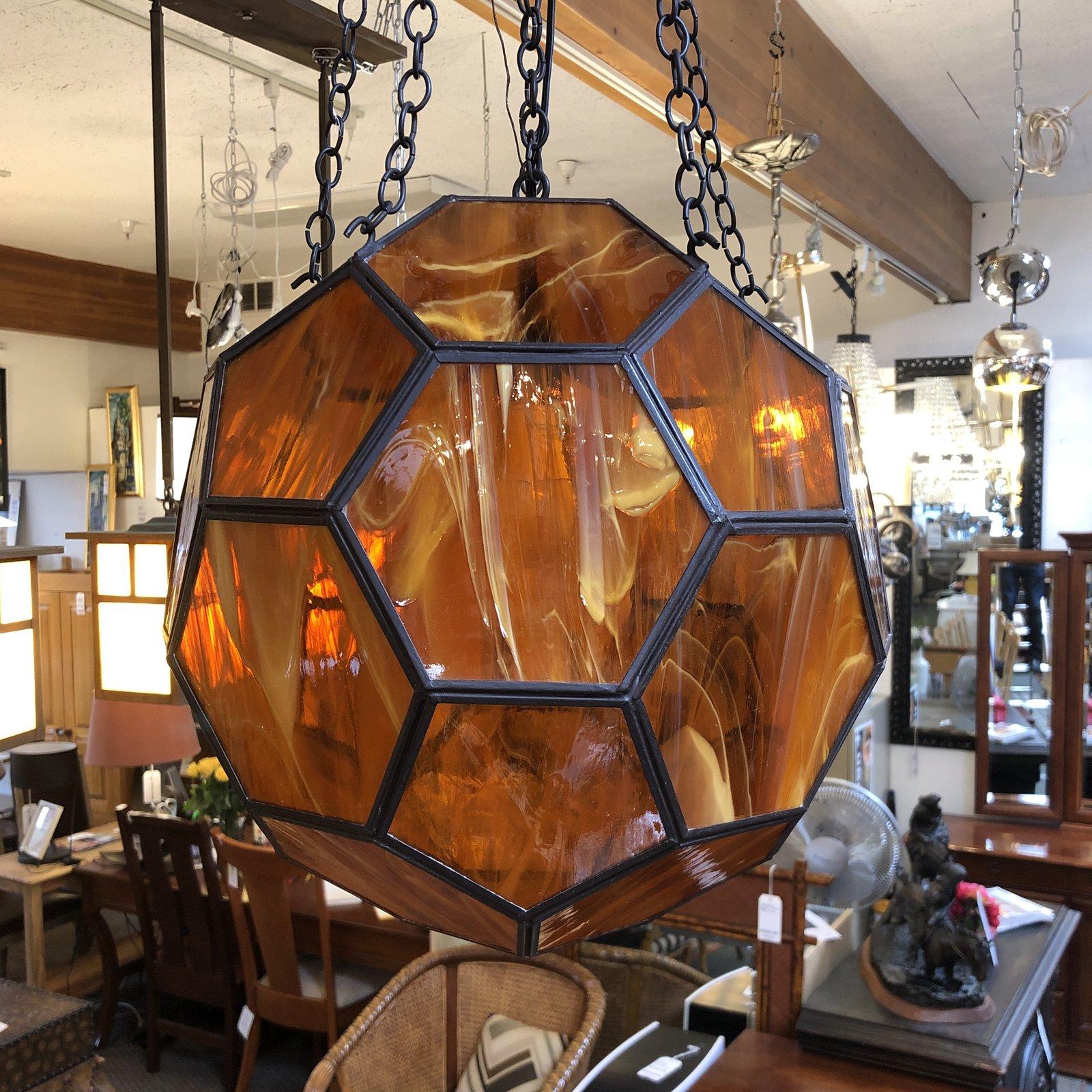 The Honeycomb Pendant by Marjorie Skouros Design In Good Condition For Sale In San Francisco, CA