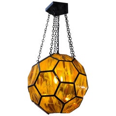 The Honeycomb Pendant by Marjorie Skouros Design