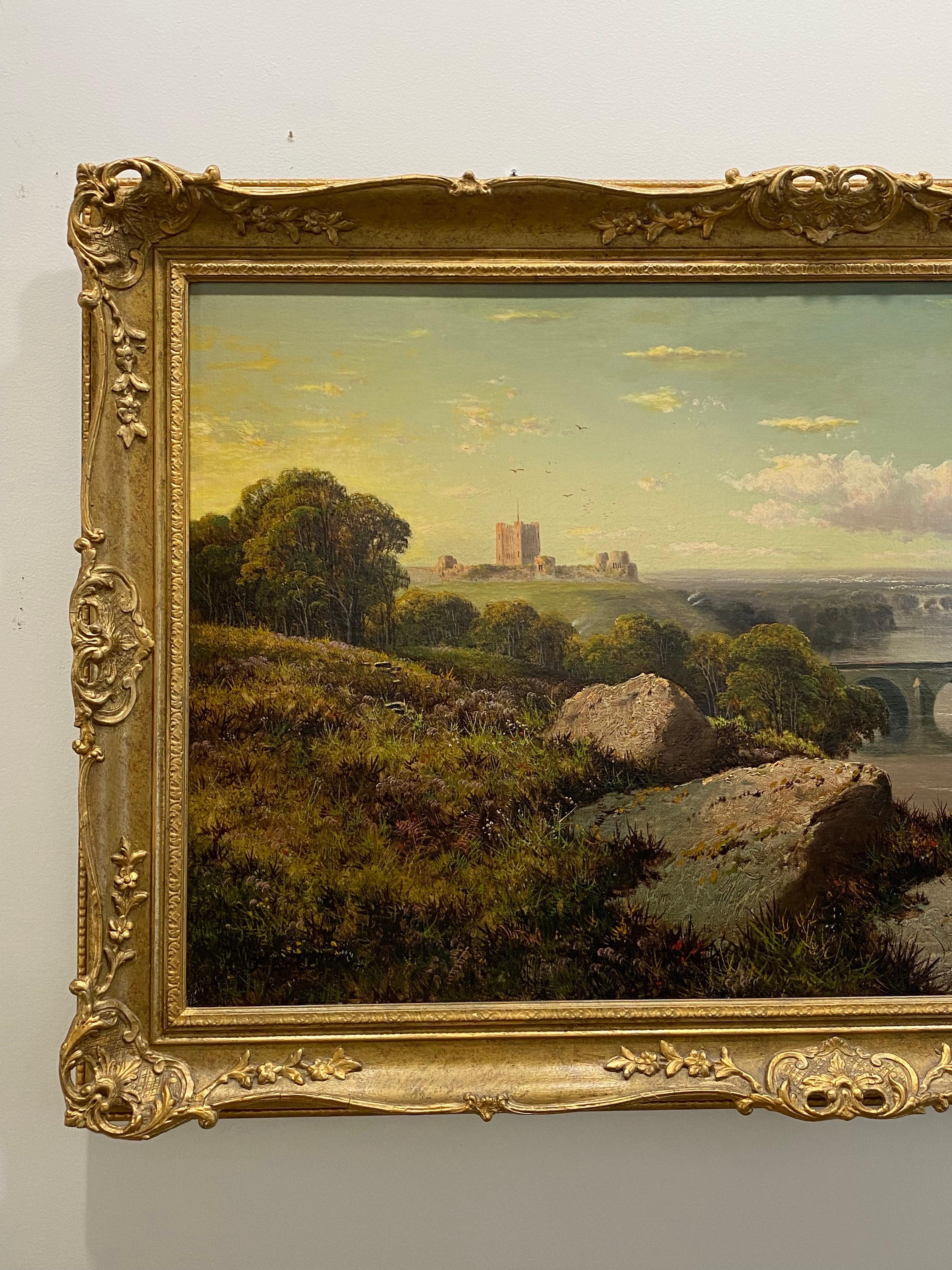 Hand-Painted The Honorable John Collier, Large Landscape Painting For Sale