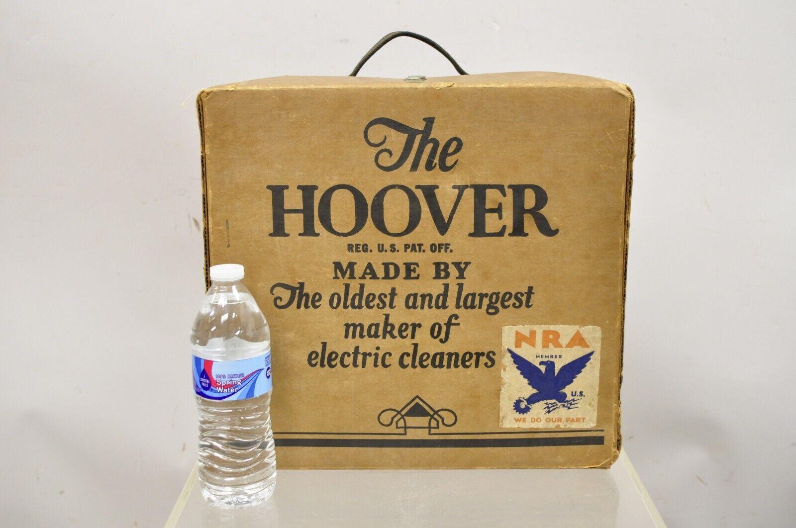 The Hoover Co Model 450 Advertisement Cardboard Box NRA Sticker Delivery Box For Sale 4