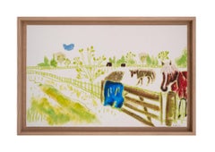 The Horse in Four Seasons 4 unique silkscreen prints