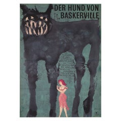 Le Chien des Baskerville 1964 Affiche de film A1 d
Allemagne de l
Est