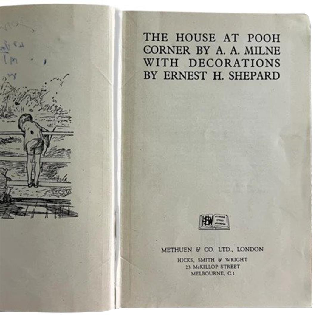 Paper The House at Pooh Corner C. 1944 For Sale