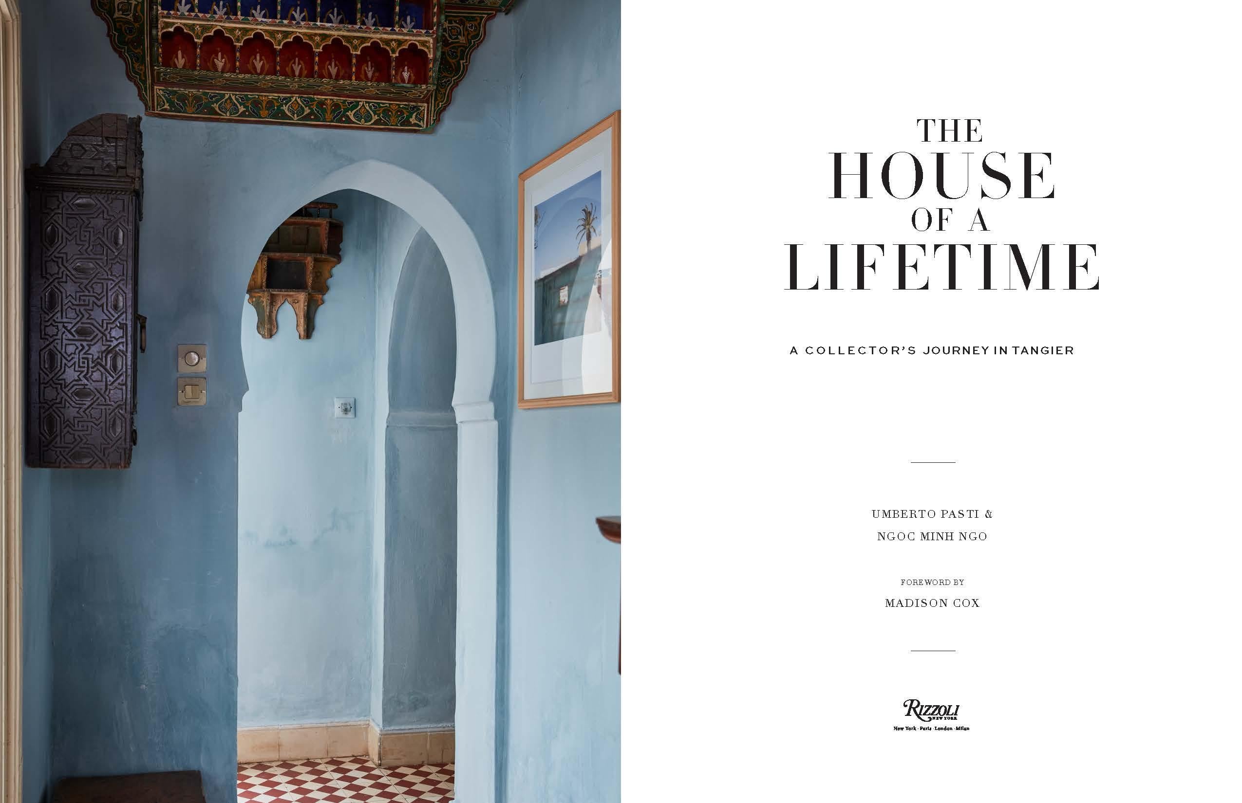 Author Umberto Pasti and Ngoc Minh Ngo, Foreword by Madison COX

A photographic tour of an exceptional villa in Tangier with a special focus of its museum-worthy collections of Morrocan artworks and objects.

Saturated colors, intricate