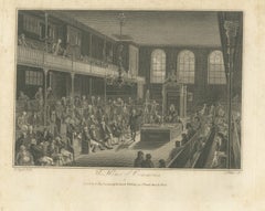 The House of Commons in Session, London, 1804