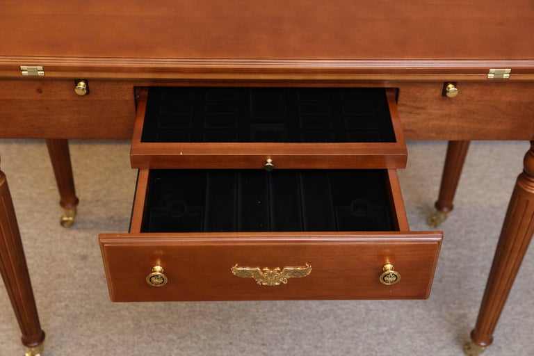 House of Faberge Imperial 5 in 1 Game Table Done by Franklin Mint at