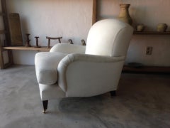 The Howard, Custom Made Belgian Linen Armchair