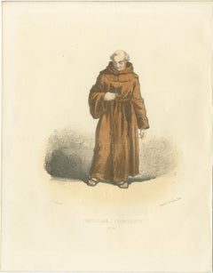 The Humble Path: Portrait of a Franciscan Monk, Plate 45, 1862