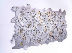 La Caza Tapiz Metálico en Aluminio Acabado Espejado by altreforme