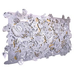 La Caza Tapiz Metálico en Aluminio Acabado Espejado by altreforme