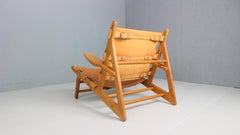 The Hunting Chair" 2229 von Børge Mogensen, Fredericia Möbel 1970er Jahre